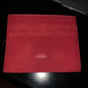 Vegan Pink Leather Wallet